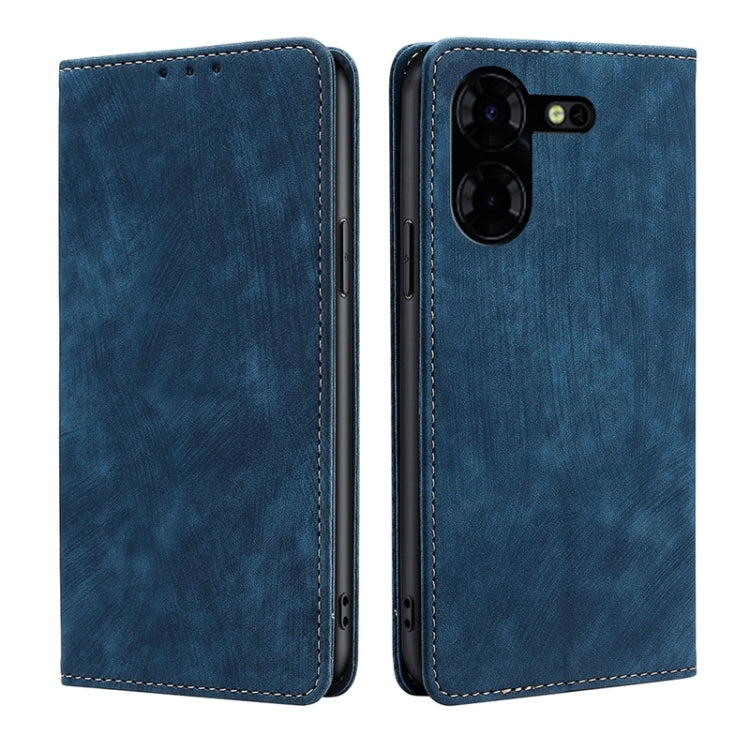 Custodia in pelle magnetica per Tecno Pova 5 Pro