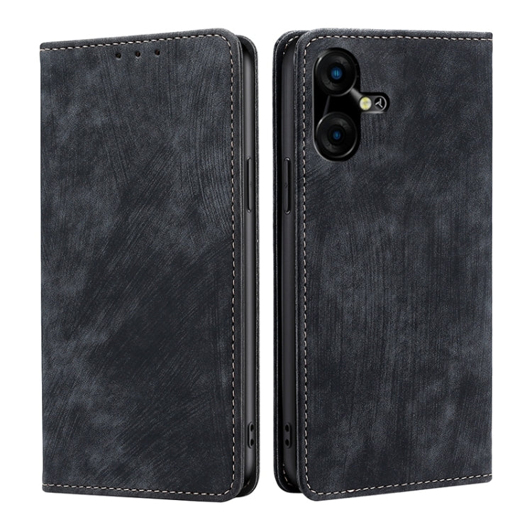 Custodia in pelle magnetica per Tecno Pova 5 Pro