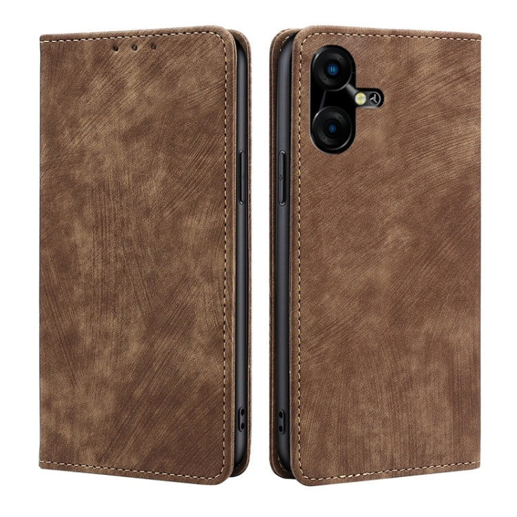 Custodia in pelle magnetica per Tecno Pova 5 Pro