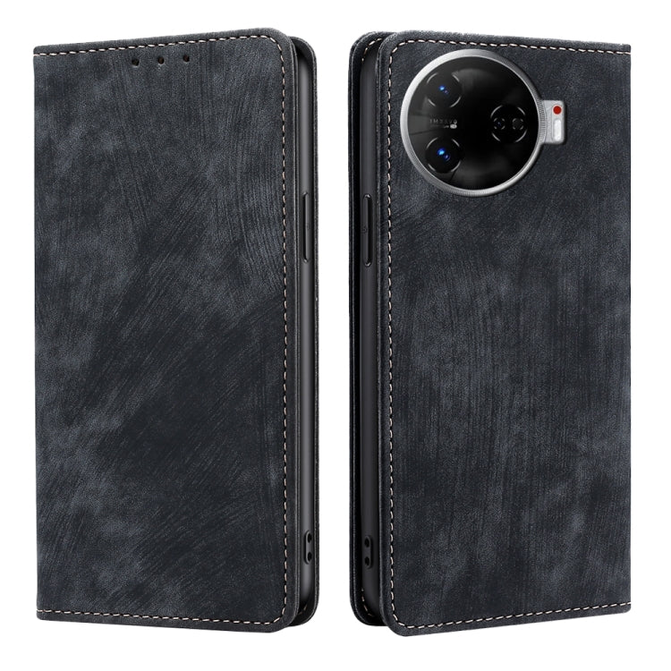 Custodia in pelle magnetica per Tecno Camon 30 Premier 5G