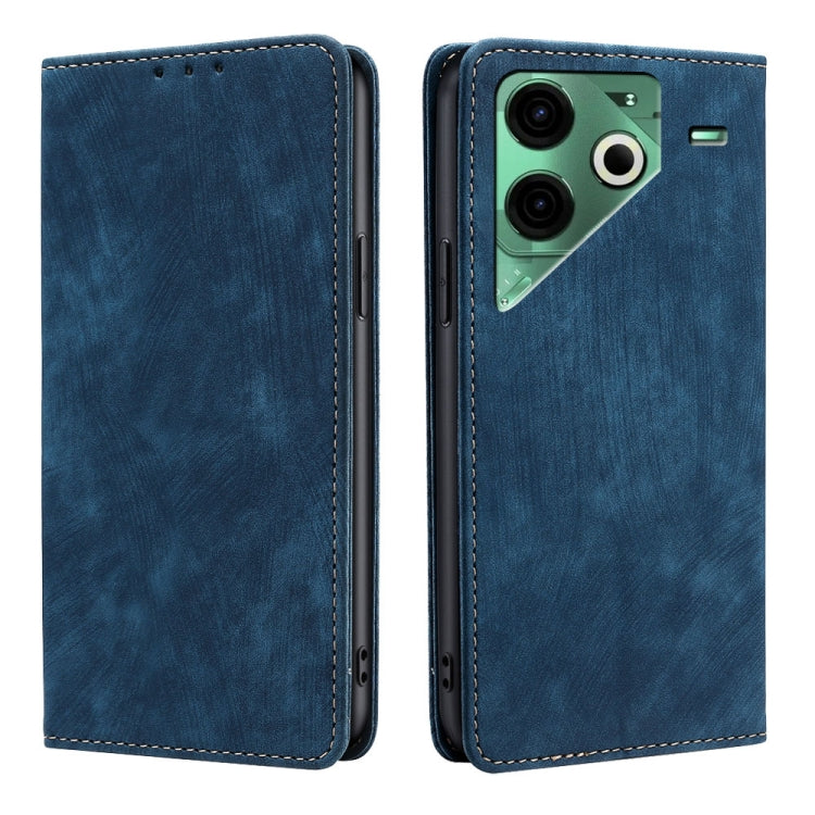 Custodia in pelle magnetica per Tecno Camon 30 Premier 5G