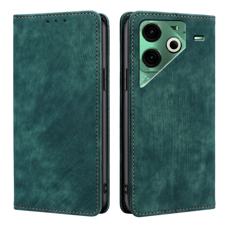 Custodia in pelle magnetica per Tecno Camon 30 Premier 5G