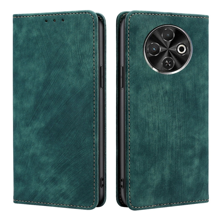 Custodia portafoglio in pelle per Tecno Camon 40 Premier