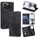 Custodia portafoglio in pelle per Tecno Camon 40 Premier