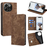 Custodia portafoglio in pelle per Tecno Camon 40 Premier