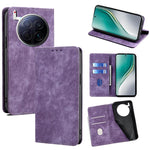 Custodia portafoglio in pelle per Tecno Camon 40 Premier