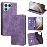 Custodia in pelle magnetica per Tecno Pova 7 Pro