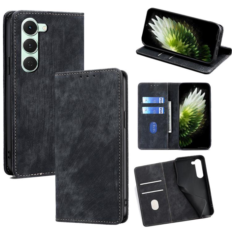 Custodia in pelle magnetica per Tecno Pova 7 Pro