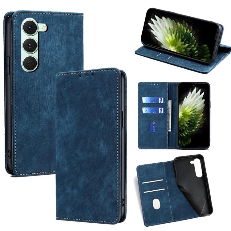 Custodia in pelle magnetica per Tecno Pova 7 Pro