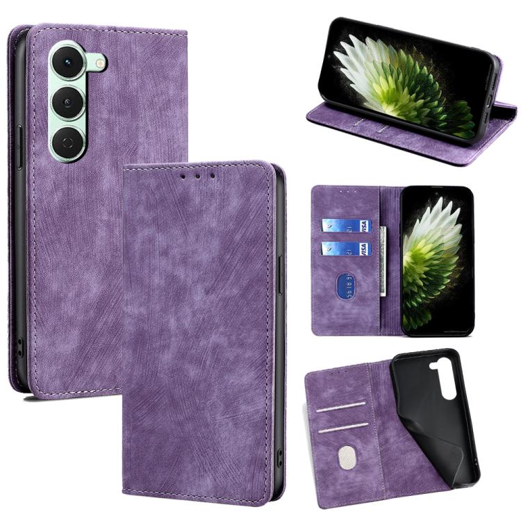 Custodia in pelle magnetica per Tecno Pova 7 Pro