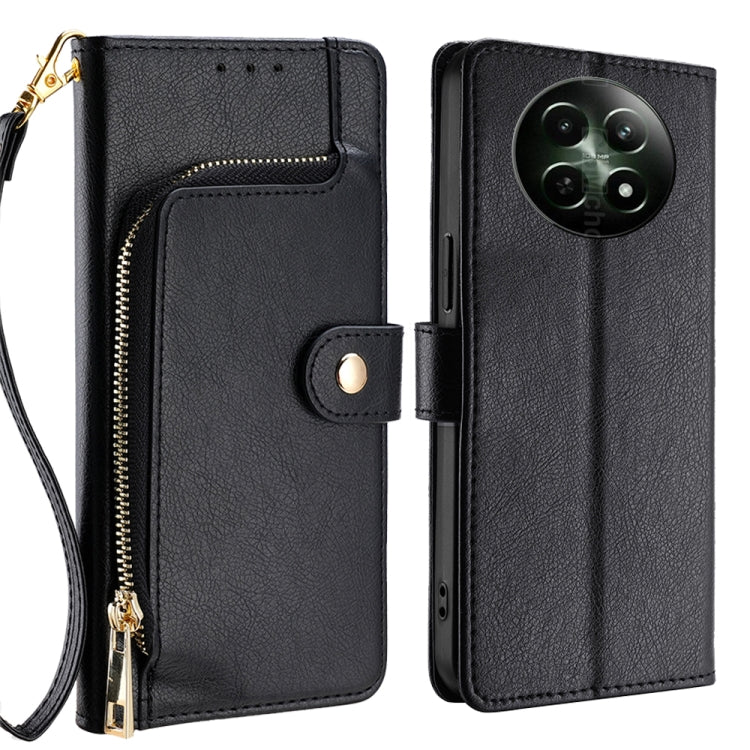Custodia in pelle con cerniera per Realme C75 4G e 14x 5G