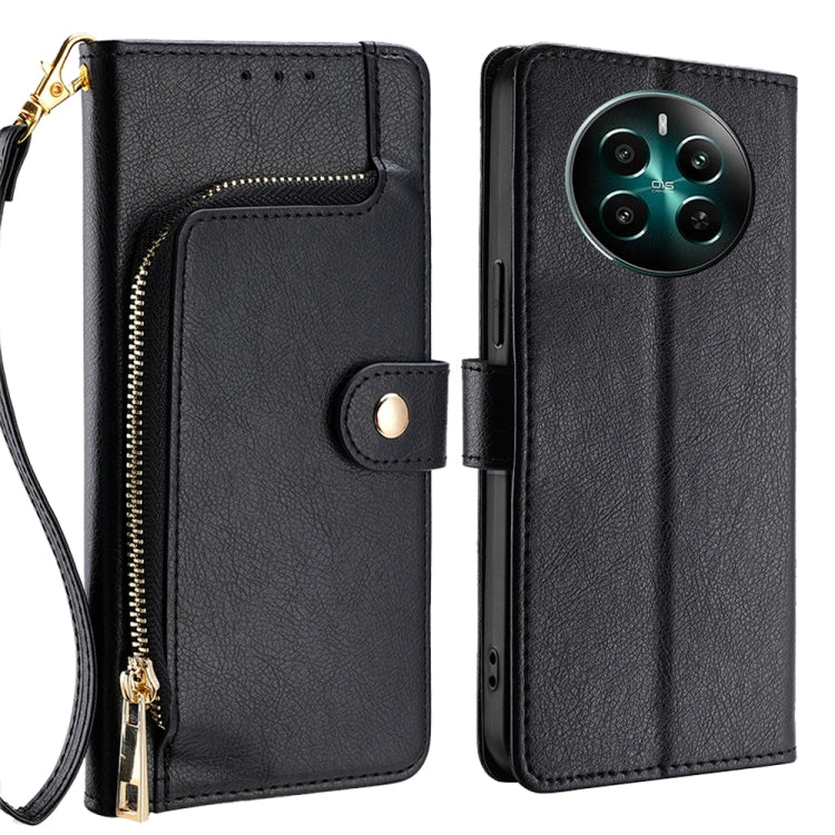Custodia in pelle con cerniera per Realme C75 4G e 14x 5G