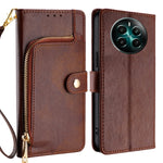 Custodia in pelle con cerniera per Realme C75 4G e 14x 5G