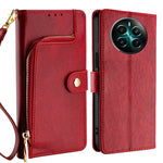 Custodia in pelle con cerniera per Realme C75 4G e 14x 5G