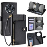 Custodia in pelle con cerniera per Tecno Spark 40 Pro+ 4G