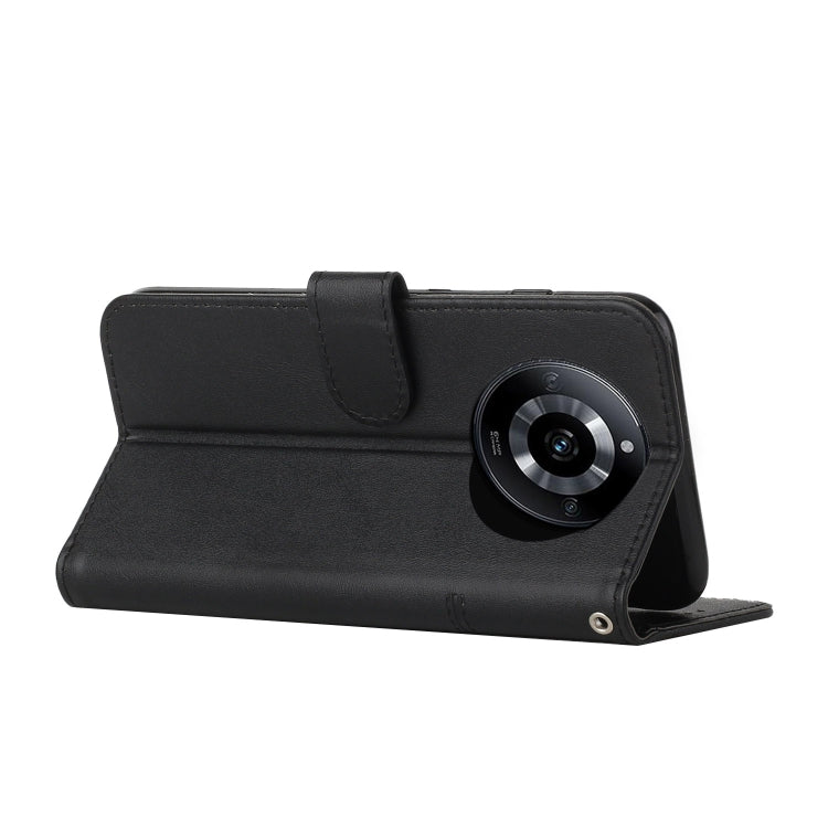 Custodia per telefono in pelle con fibbia in pelle di vitello cucita, For Realme 11 Pro/11 Pro+, For Realme C65 4G, For Realme 9i 5G/V20 5G/V30t/V30, For Realme C55