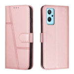 Custodia per telefono in pelle con fibbia in pelle di vitello cucita, For Realme 11 Pro/11 Pro+, For Realme C65 4G, For Realme 9i 5G/V20 5G/V30t/V30, For Realme C55
