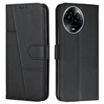Custodia per telefono in pelle con fibbia in pelle di vitello cucita, For Realme 11 4G, For Realme 11 5G, For Realme C53/Narzo N53, For Realme 11