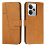 Custodia per telefono in pelle con fibbia in pelle di vitello cucita, For Realme Narzo 80 Lite 4G, For Realme 15 / 15 Pro, For Realme C71 4G, For Realme 14 / P3 5G / 14T 5G