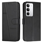 Custodia per telefono in pelle con fibbia in pelle di vitello cucita, For Realme Narzo 80 Lite 4G, For Realme 15 / 15 Pro, For Realme C71 4G, For Realme 14 / P3 5G / 14T 5G
