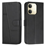 Custodia per telefono in pelle con fibbia in pelle di vitello cucita, For Realme Narzo 80 Lite 4G, For Realme 15 / 15 Pro, For Realme C71 4G, For Realme 14 / P3 5G / 14T 5G