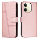 Custodia per telefono in pelle con fibbia in pelle di vitello cucita, For Realme Narzo 80 Lite 4G, For Realme 15 / 15 Pro, For Realme C71 4G, For Realme 14 / P3 5G / 14T 5G