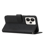 Custodia per telefono in pelle con fibbia in pelle di vitello cucita, For Realme Narzo 80 Lite 4G, For Realme 15 / 15 Pro, For Realme C71 4G, For Realme 14 / P3 5G / 14T 5G