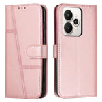 Custodia per telefono in pelle con fibbia in pelle di vitello cucita, For Realme Narzo 80 Lite 4G, For Realme 15 / 15 Pro, For Realme C71 4G, For Realme 14 / P3 5G / 14T 5G