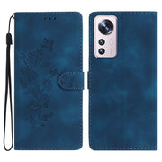 Custodia per telefono in pelle con motivo a farfalla in rilievo, For Xiaomi 12 Pro, For Xiaomi Redmi A1, For Xiaomi Redmi Note 11 Pro 5G Global, For Xiaomi 12 Lite
