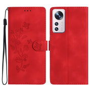 Custodia per telefono in pelle con motivo a farfalla in rilievo, For Xiaomi 12 Pro, For Xiaomi Redmi A1, For Xiaomi Redmi Note 11 Pro 5G Global, For Xiaomi 12 Lite