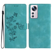 Custodia per telefono in pelle con motivo a farfalla in rilievo, For Xiaomi 12 Pro, For Xiaomi Redmi A1, For Xiaomi Redmi Note 11 Pro 5G Global, For Xiaomi 12 Lite