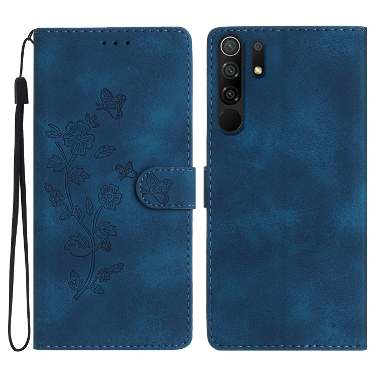 Custodia portafoglio in pelle con motivo farfalla per Xiaomi Redm