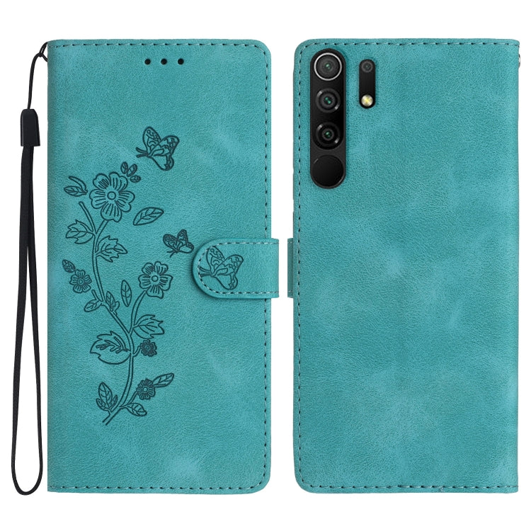 Custodia portafoglio in pelle con motivo farfalla per Xiaomi Redm