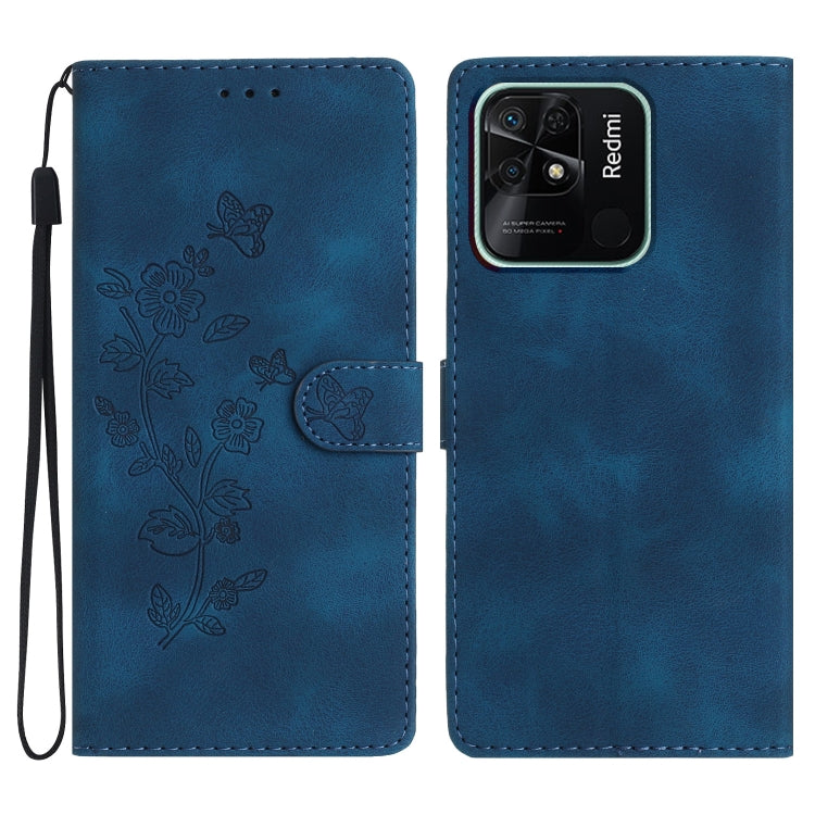 Custodia per telefono in pelle con motivo a farfalla in rilievo, For Xiaomi Redmi 10C, For Xiaomi Redmi Note 11 4G Global / Note 11S, For Xiaomi Redmi 10 2022, For Xiaomi 11T / 11T Pro