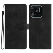 Custodia per telefono in pelle con motivo a farfalla in rilievo, For Xiaomi Redmi 10C, For Xiaomi Redmi Note 11 4G Global / Note 11S, For Xiaomi Redmi 10 2022, For Xiaomi 11T / 11T Pro