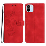 Custodia portafoglio in pelle con motivo farfalla per Xiaomi 12T