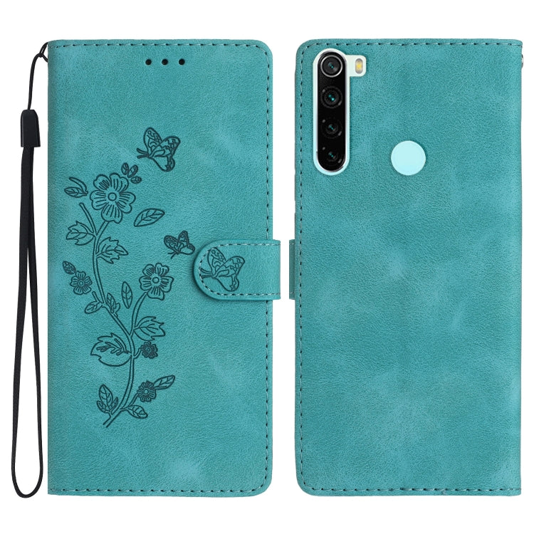 Custodia portafoglio in pelle con motivo farfalla per Xiaomi Redm