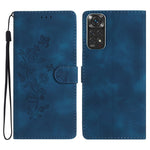 Custodia portafoglio in pelle con farfalla per Xiaomi Redmi 10C