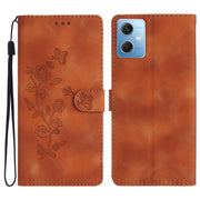 Custodia per telefono in pelle con motivo a farfalla in rilievo, For Xiaomi Redmi Note 12 5G, For Xiaomi 13 Pro, For Xiaomi 13, For Xiaomi 12T / 12T Pro