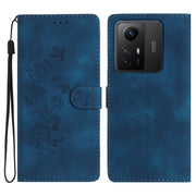 Custodia per telefono in pelle con motivo a farfalla in rilievo, For Xiaomi Redmi Note 12S, For Xiaomi Redmi 13C 4G, For Xiaomi Redmi Note 12 Pro 5G, For Xiaomi 13T