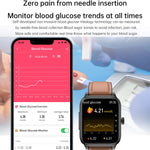ET540 1,91 pollici IP67 Smart Watch con cinturino in silicone impermeabile, supporto ECG / misurazione non invasiva della glicemia, ET540 (Black), ET540 (Blue), ET540 (Red)