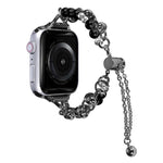 Cinturino in metallo con cinturino in perle, For Apple Watch SE 2022 40mm, For Apple Watch Series 9 45mm, For Apple Watch SE 2022 44mm, For Apple Watch Series 9 41mm, For Apple Watch 7 41mm, For Apple Watch 7 45mm