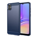 Custodia per telefono TPU in fibra di carbonio con trama spazzolata, For Samsung Galaxy A05, For Samsung Galaxy A25 5G, For Samsung Galaxy F54 5G, For Samsung Galaxy S23 FE