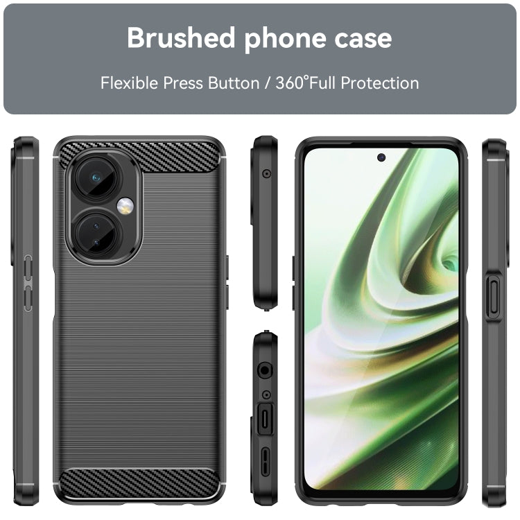 Custodia TPU fibra carbonio per OnePlus Nord CE3 Lite