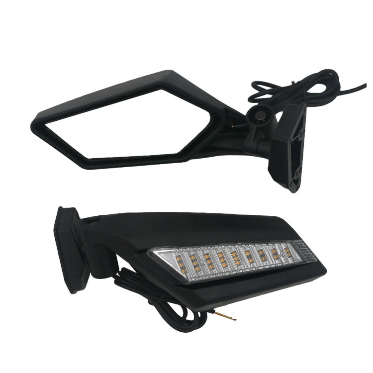 Per specchietto retrovisore per fuoristrada Can-Am BRP UTV Maverick X3, UTV-17 Original, UTV-17B Upgrade, UTV-17C With Light, UTV-17D, UTV-17D With Light