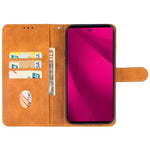 Custodia portafoglio in pelle per T-Mobile Revvl 7 Pro 5G