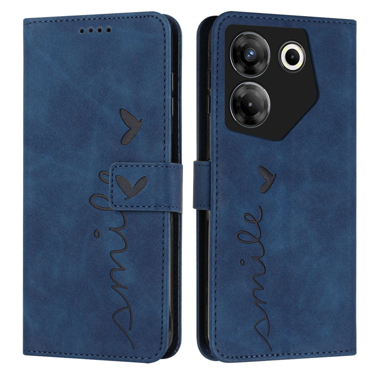 Custodia portafoglio in pelle per Tecno Camon 20 Premier
