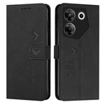 Custodia portafoglio in pelle per Tecno Camon 20 Premier