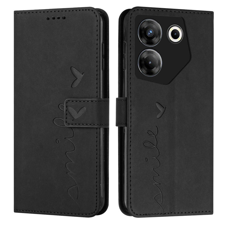Custodia portafoglio in pelle per Tecno Camon 20 Premier