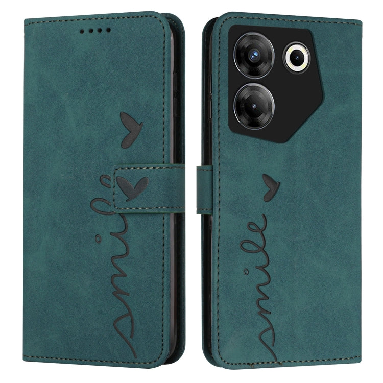 Custodia portafoglio in pelle per Tecno Camon 20 Premier